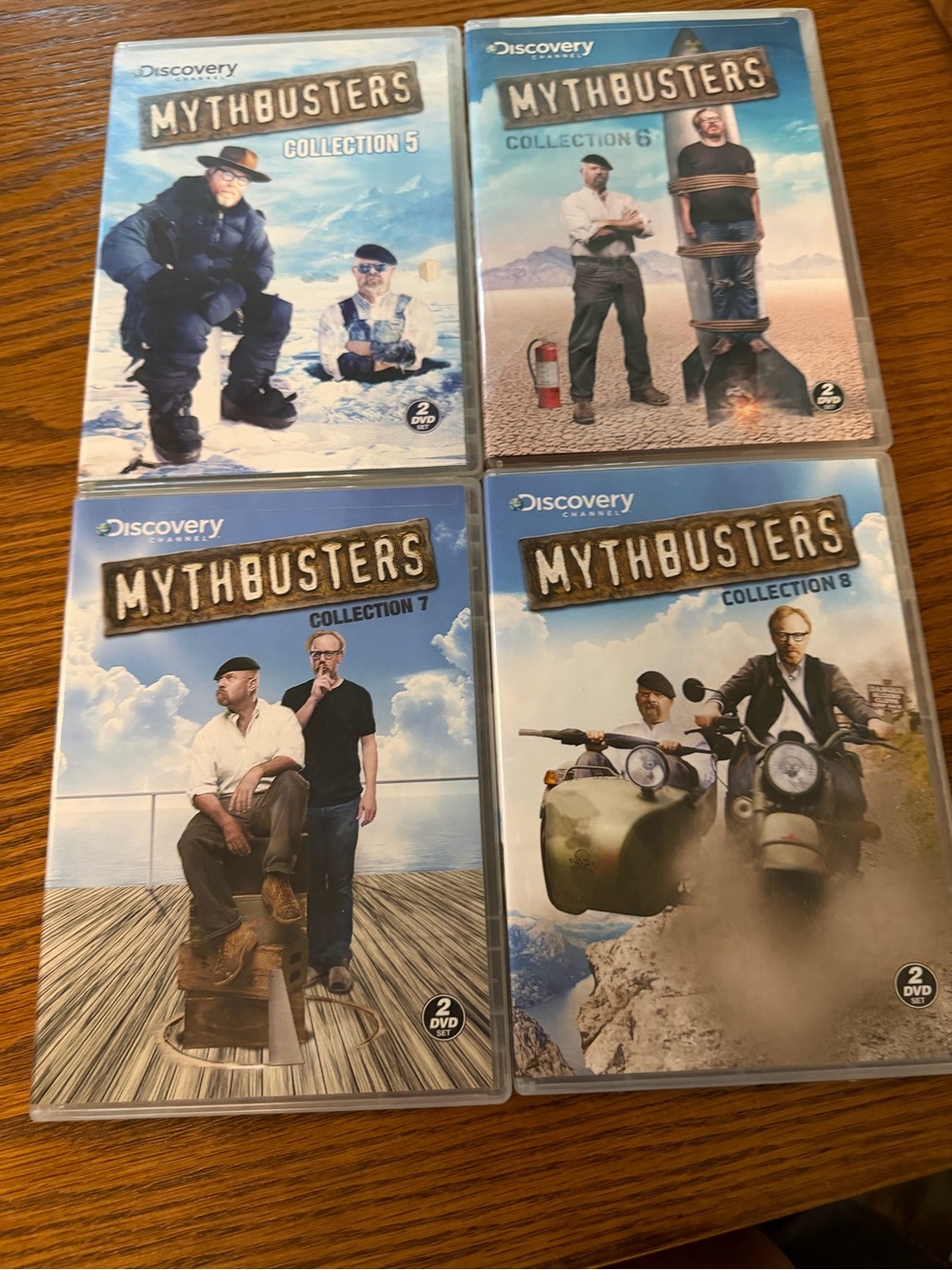 Mythbusters DVD set of 8